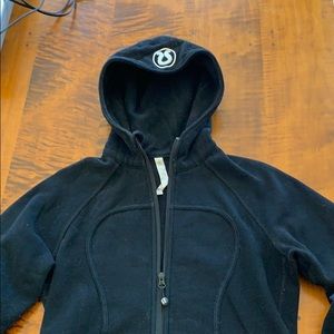 Lululemon special edition black sz 8 Scuba hoodie